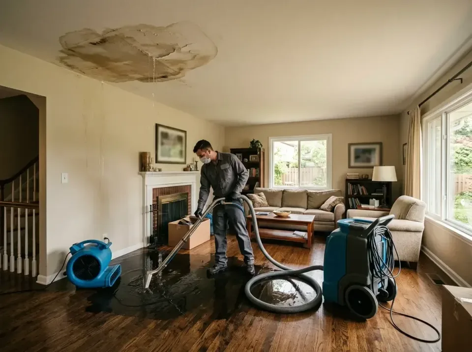 attic-pipe-burst-ceiling-drip-008 — frequently asked questions, Water Damage Restoration & Carpet Care in Marceline, MO